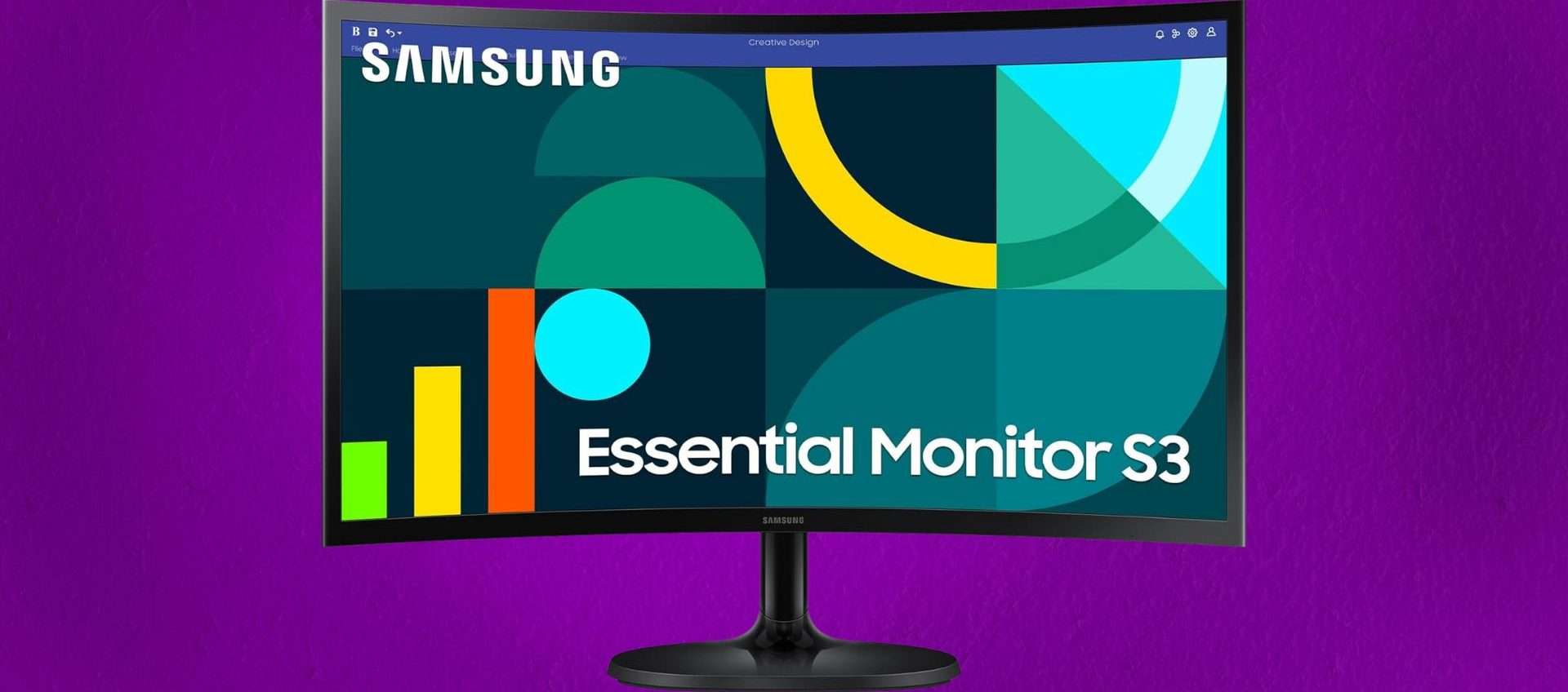 Monitor curvo Samsung a 100Hz, offerta wow: oggi ad appena 99€ Monitor curvo Samsung a 100Hz, offerta wow: oggi ad appena 99€