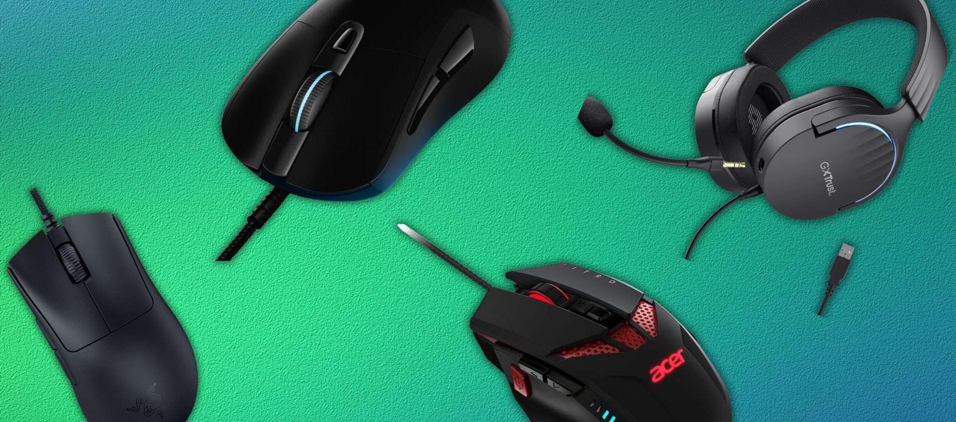 Mouse e cuffie gaming, le migliori offerte del giorno: da 15 a 49 euro (Amazon)