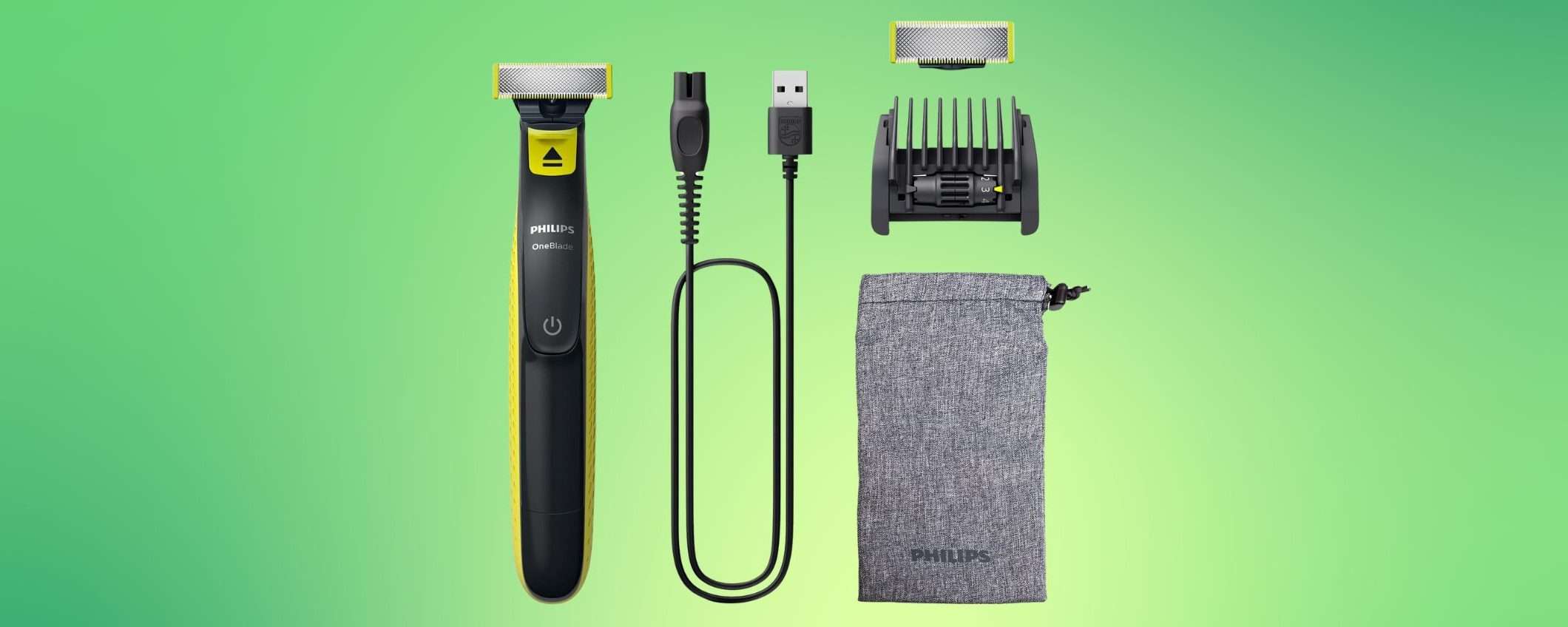 Philips OneBlade: il rasoio elettrico crolla al minimo storico con le offerte Prime (-43%) Philips OneBlade: il rasoio elettrico crolla al minimo storico con le offerte Prime (-43%)