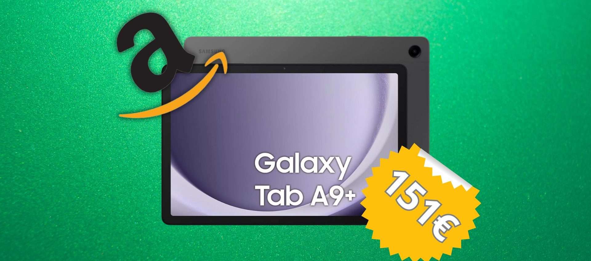 Samsung Galaxy Tab A9+ in SUPER offerta: il tablet da meno di 200€ da prendere ora Samsung Galaxy Tab A9+ in SUPER offerta: il tablet da meno di 200€ da prendere ora
