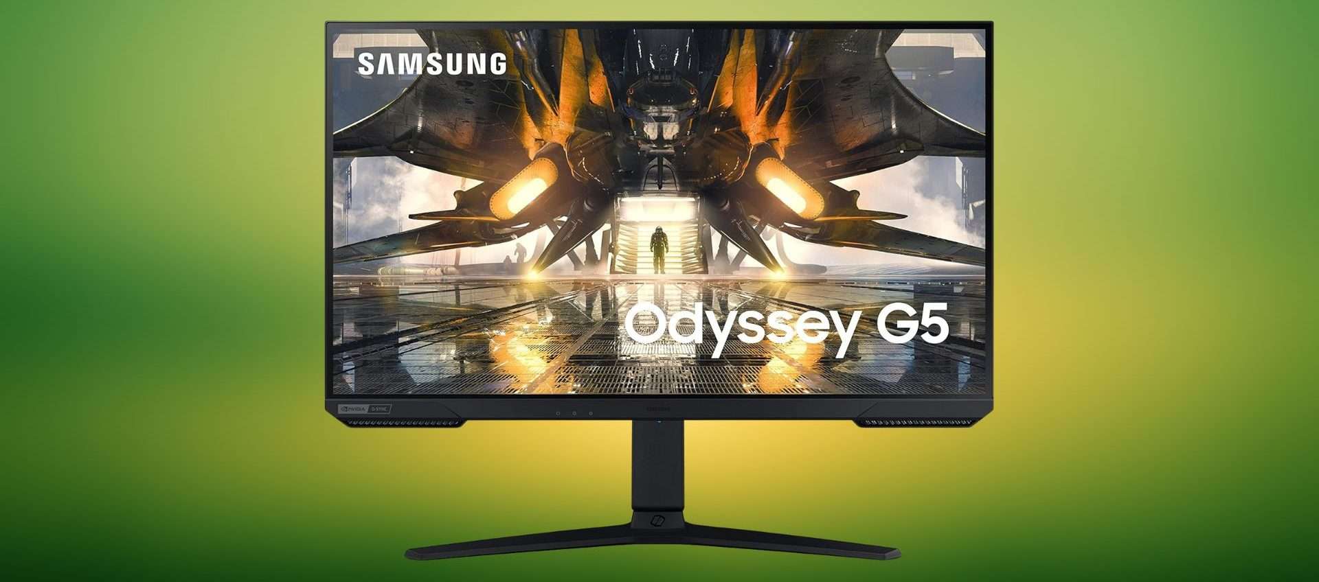 Samsung Gaming Monitor Odyssey G5, prezzo da vavola: oggi a soli 197€ Samsung Gaming Monitor Odyssey G5, prezzo da vavola: oggi a soli 197€