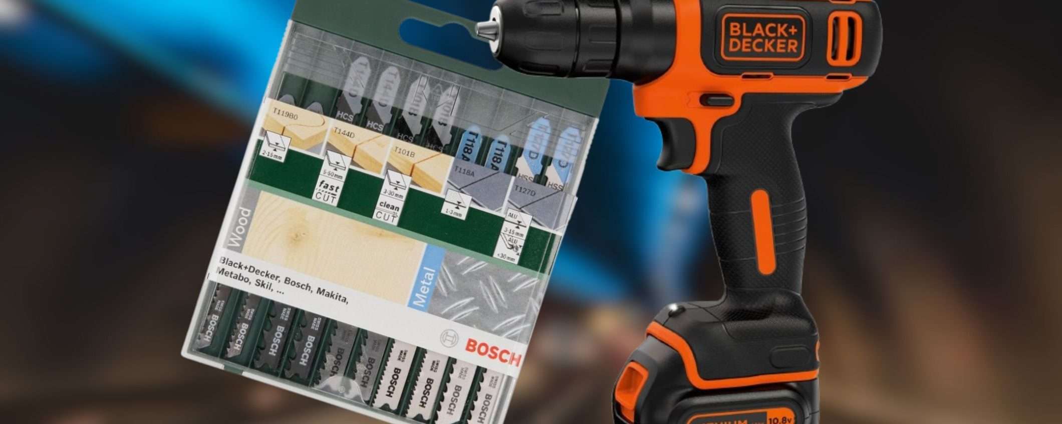 Bosch e Black+Decker da 13,99€ su Amazon: prezzi OUTLET da rinnovo locale Bosch e Black+Decker da 13,99€ su Amazon: prezzi OUTLET da rinnovo locale