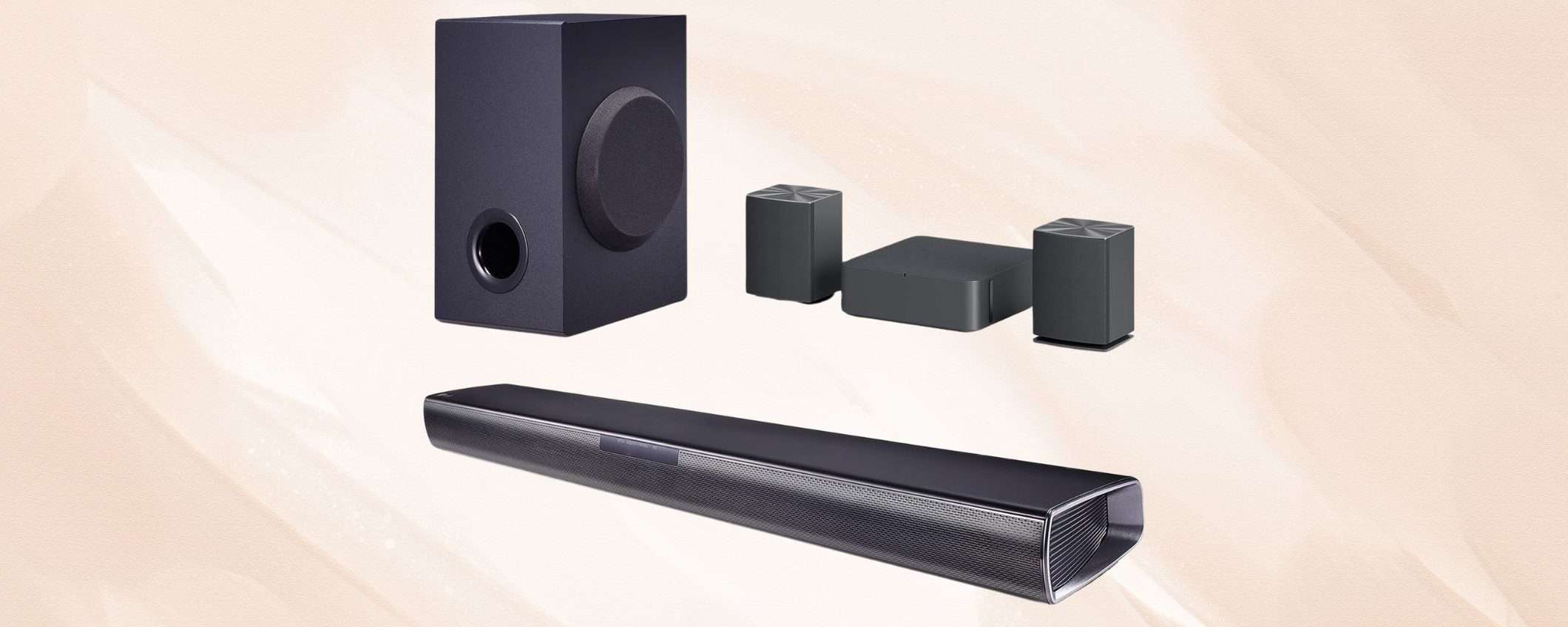 Soundbar LG 220W 4.1 surround: prezzo OCCASIONE su Amazon Soundbar LG 220W 4.1 surround: prezzo OCCASIONE su Amazon