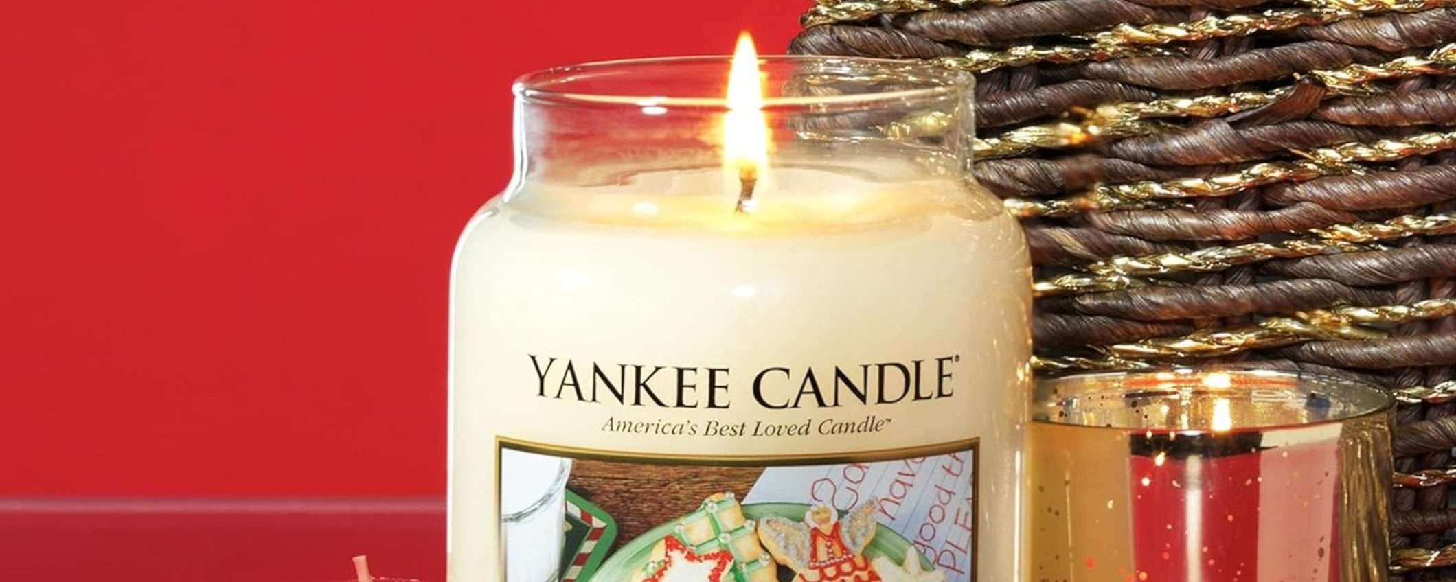 Yankee Candle: maxi sconto per la candela profumata in giara grande al Biscotto di Natale Yankee Candle: maxi sconto per la candela profumata in giara grande al Biscotto di Natale