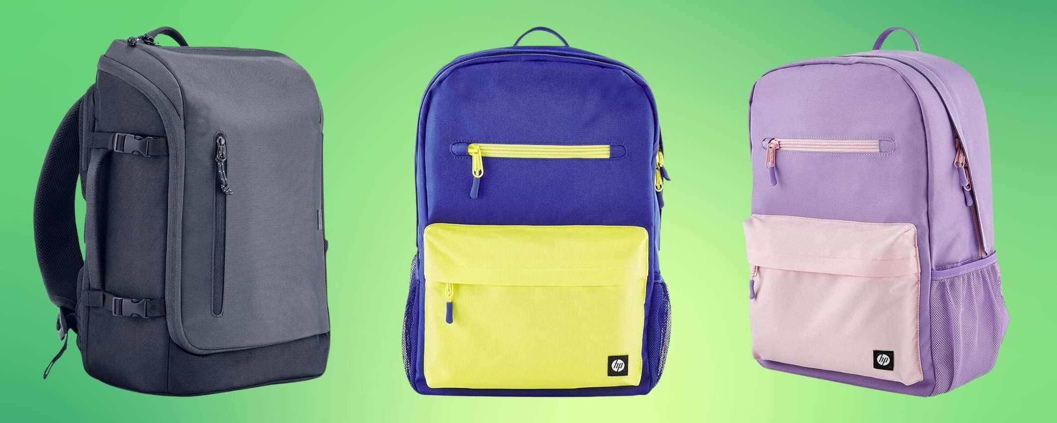 Fuoritutto Amazon: zaini HP per lavoro, scuola e università a prezzi da OUTLET Fuoritutto Amazon: zaini HP per lavoro, scuola e università a prezzi da OUTLET