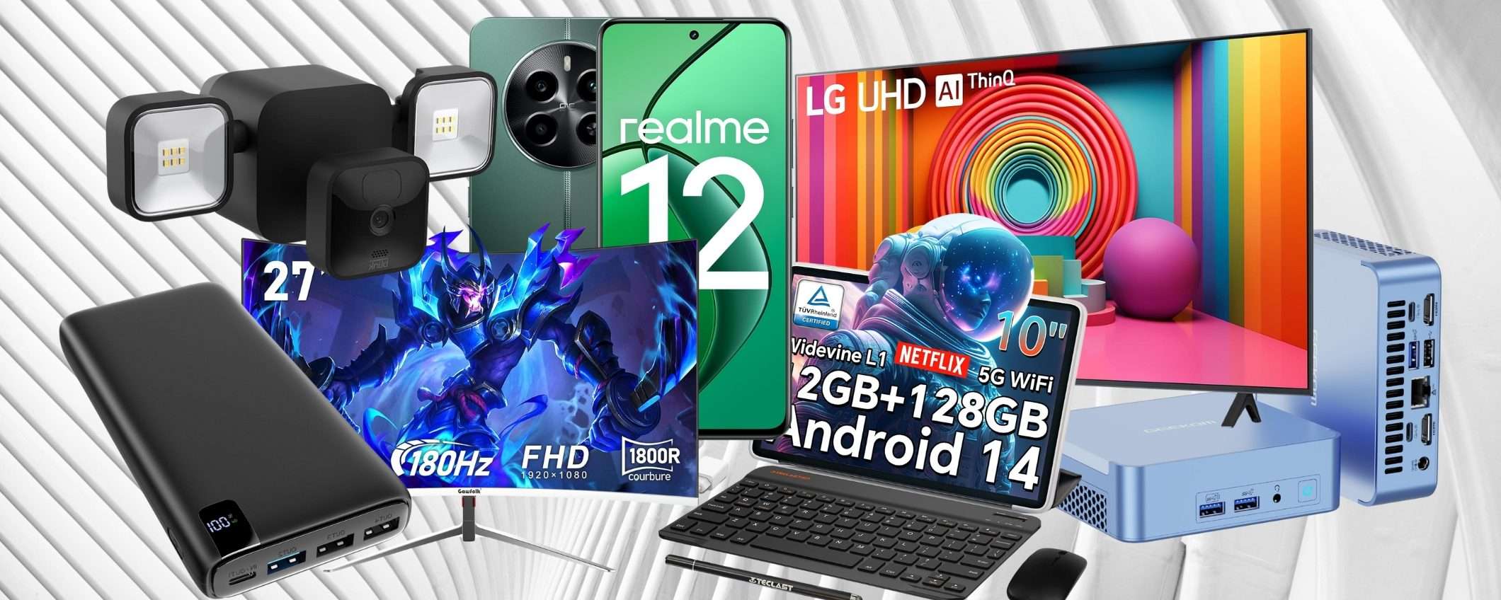 Amazon tech: le migliori offerte tecnologiche di oggi con sconti folli Amazon tech: le migliori offerte tecnologiche di oggi con sconti folli