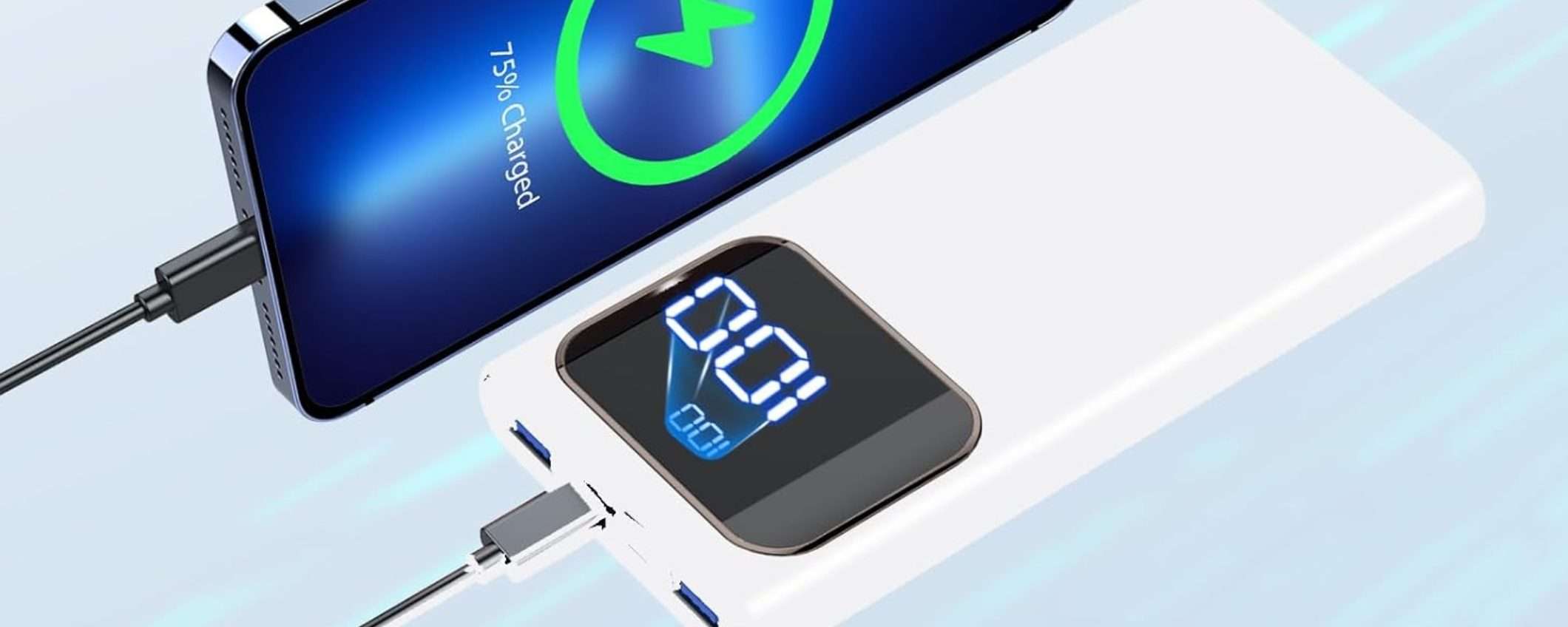 Appena 18€ per questo Power Bank potente e leggero in offerta a tempo Appena 18€ per questo Power Bank potente e leggero in offerta a tempo