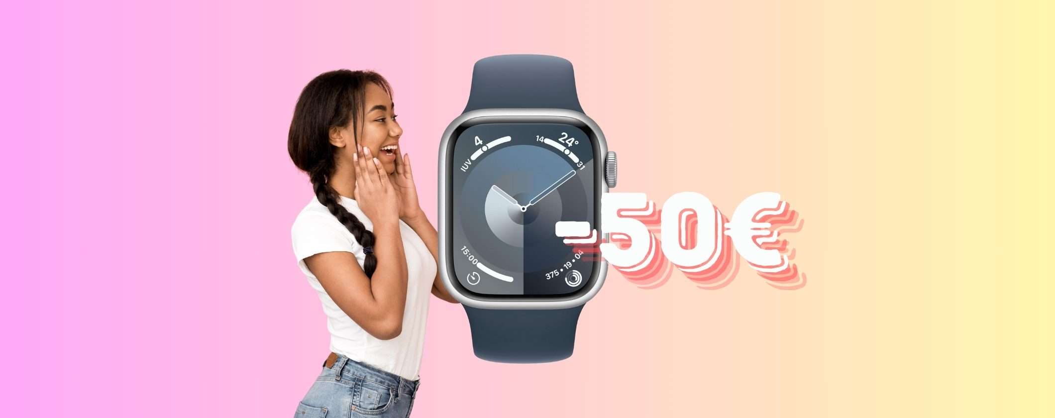 Apple Watch Series 9: risparmia 50€ con la Festa delle Offerte Prime Apple Watch Series 9: risparmia 50€ con la Festa delle Offerte Prime