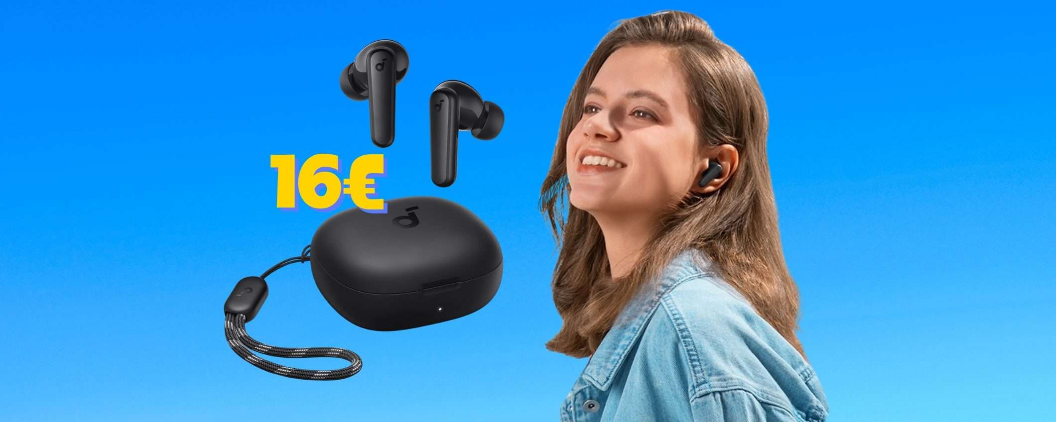 Auricolari wireless Soundcore P20i a prezzo sconvolgente, solo 16€ Auricolari wireless Soundcore P20i a prezzo sconvolgente, solo 16€