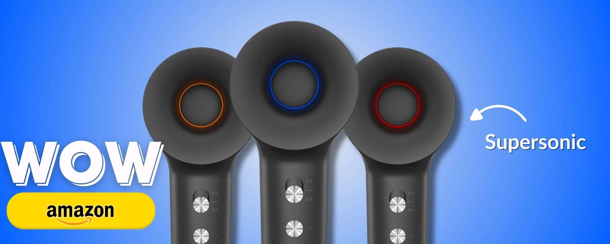 Non è Dyson ma comunque un Supersonic che costa la metà: potente e sicuro Non è Dyson ma comunque un Supersonic che costa la metà: potente e sicuro