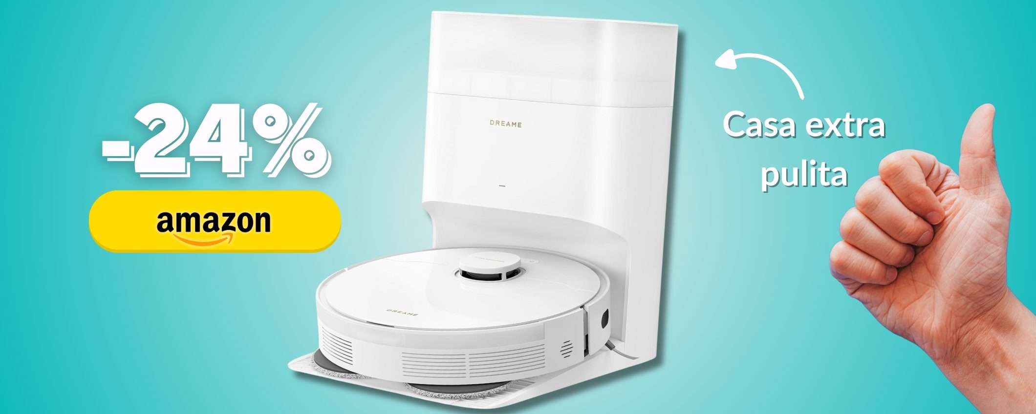 Trova casa sempre pulita con Dreame L10s Plus: robot 2in1 sottocosto Trova casa sempre pulita con Dreame L10s Plus: robot 2in1 sottocosto