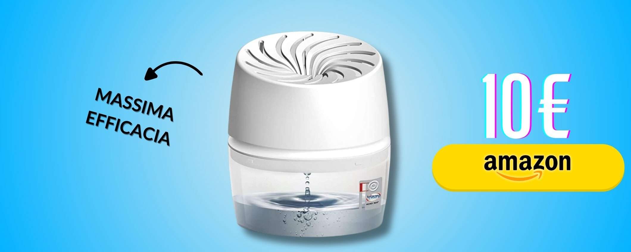 Assorbiumidità a 360° per un bagno sano e profumato a soli 10€ Assorbiumidità a 360° per un bagno sano e profumato a soli 10€