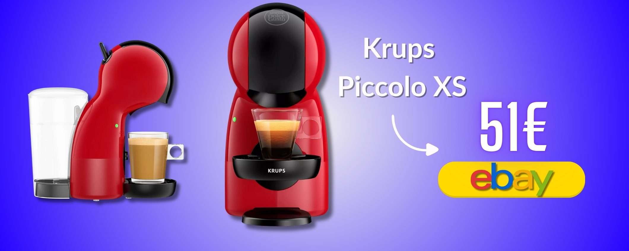 Caffè e bibite con una macchinetta da lode: Krups Piccolo XS costa 50€ Caffè e bibite con una macchinetta da lode: Krups Piccolo XS costa 50€