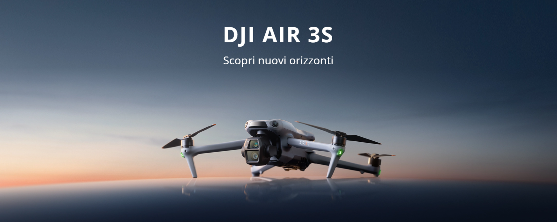 DJI AIR 3S ufficiale: il nuovo drone con doppia fotocamera potentissima DJI AIR 3S ufficiale: il nuovo drone con doppia fotocamera potentissima