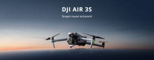 DJI Air 3S Solo Drone &ndash; Nuovo Sigillato &ndash; Quadricottero Con Telecomando, Portata 12km