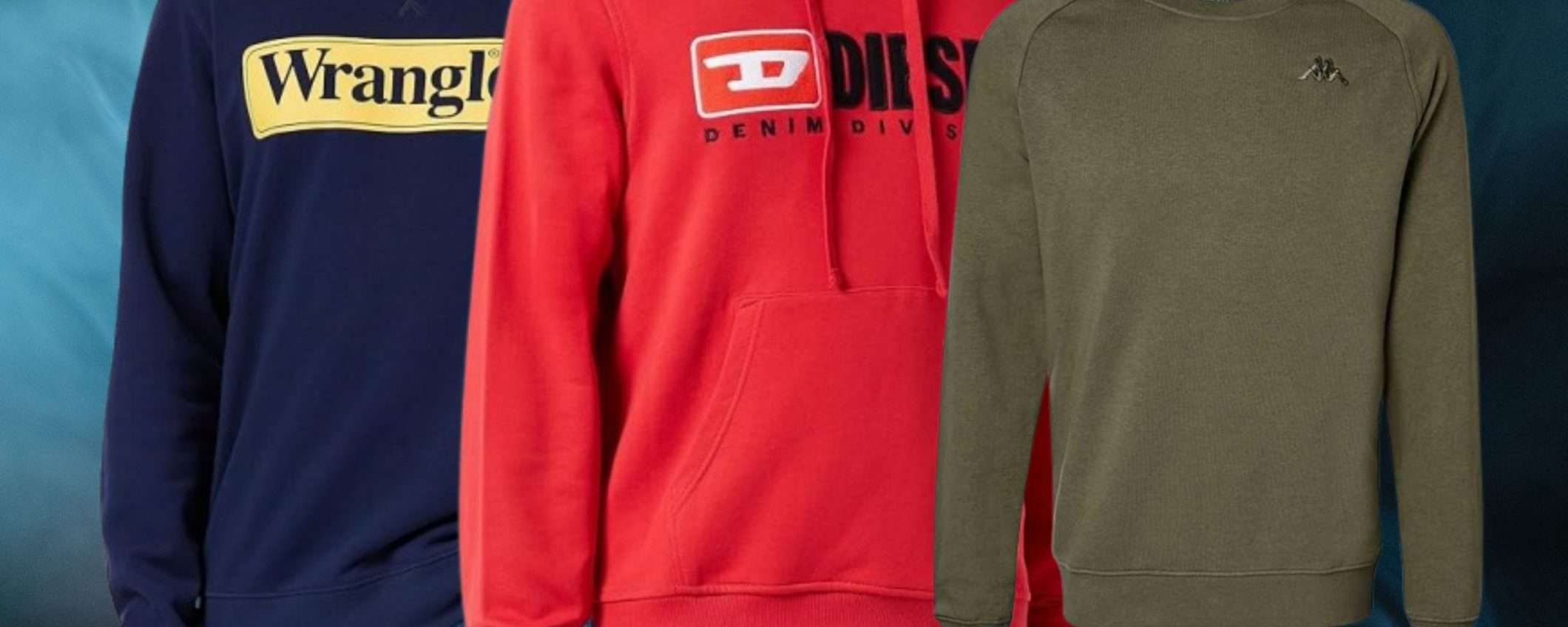 Felpe di marca da 19,94€ su Amazon: prezzi da vero e proprio OUTLET Felpe di marca da 19,94€ su Amazon: prezzi da vero e proprio OUTLET