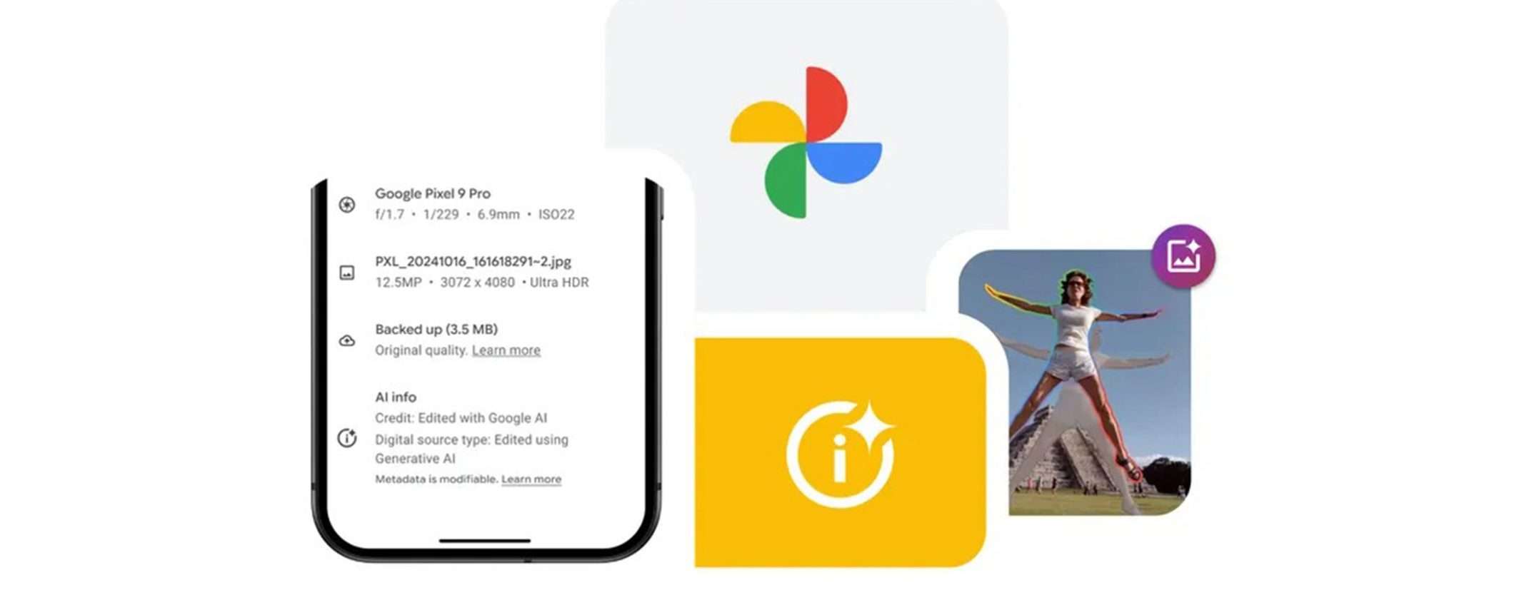 Google Foto fa la spia: ora rivela se una foto è generata o modificata con l'AI Google Foto fa la spia: ora rivela se una foto è generata o modificata con l'AI