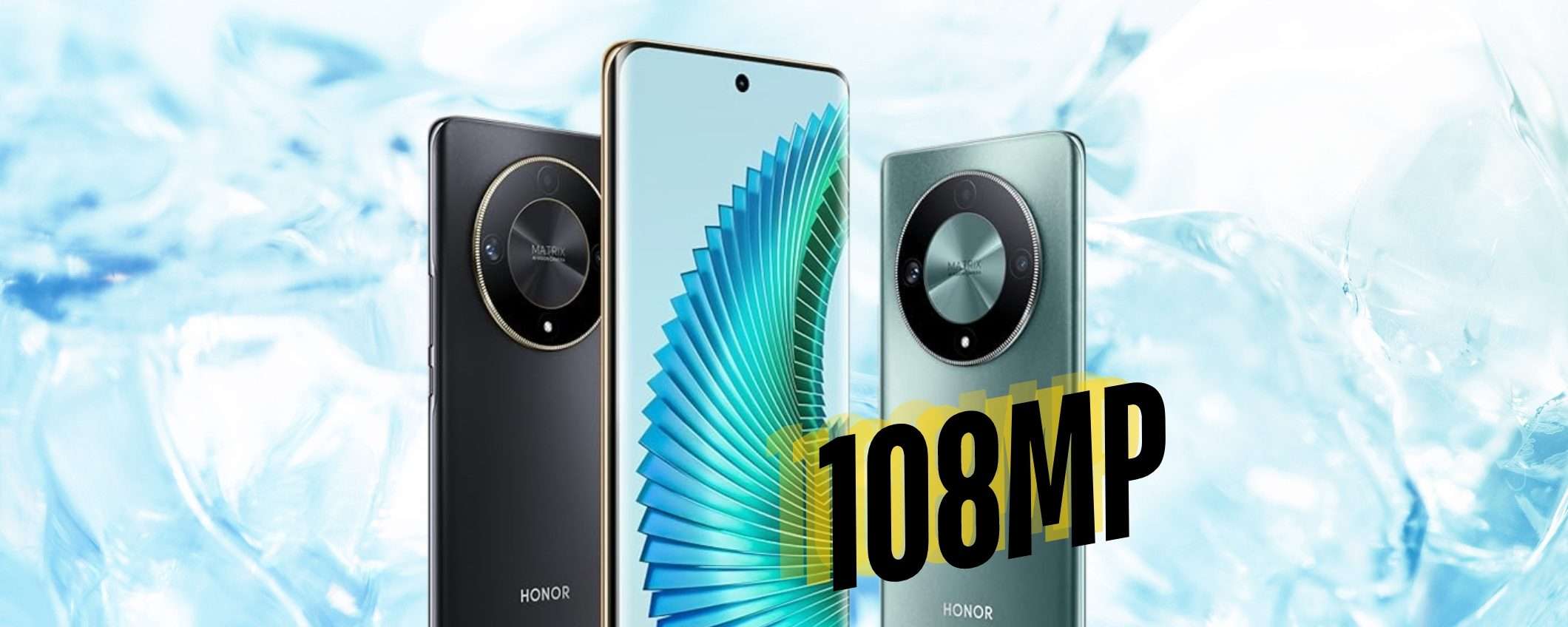 HONOR Magic 6 Lite (8/256GB): sperimenta la tripla fotocamera 108MP HONOR Magic 6 Lite (8/256GB): sperimenta la tripla fotocamera 108MP