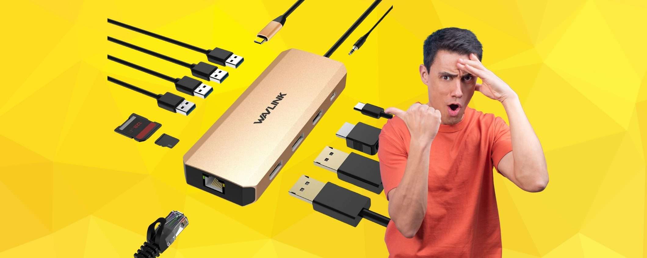 Hub USB con 12 porte per aumentare la produttività a metà prezzo su Amazon Hub USB con 12 porte per aumentare la produttività a metà prezzo su Amazon