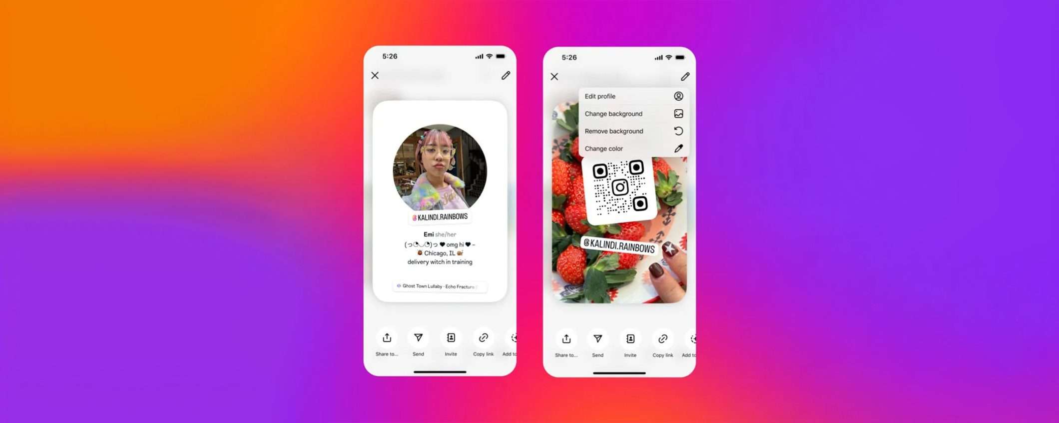 Instagram, ecco Profile card: sono come dei biglietti da visita, ma virtuali Instagram, ecco Profile card: sono come dei biglietti da visita, ma virtuali
