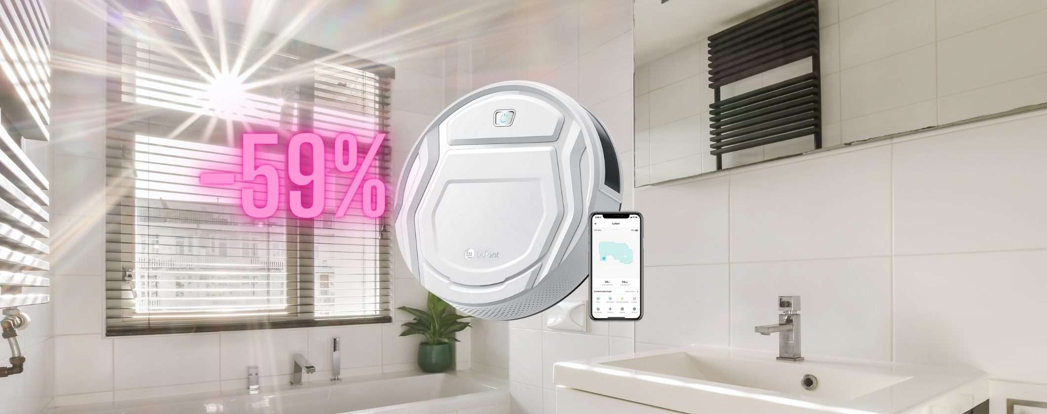 LEFANT Robot Aspirapolvere al 59% di sconto per la Festa delle Offerte Prime LEFANT Robot Aspirapolvere al 59% di sconto per la Festa delle Offerte Prime