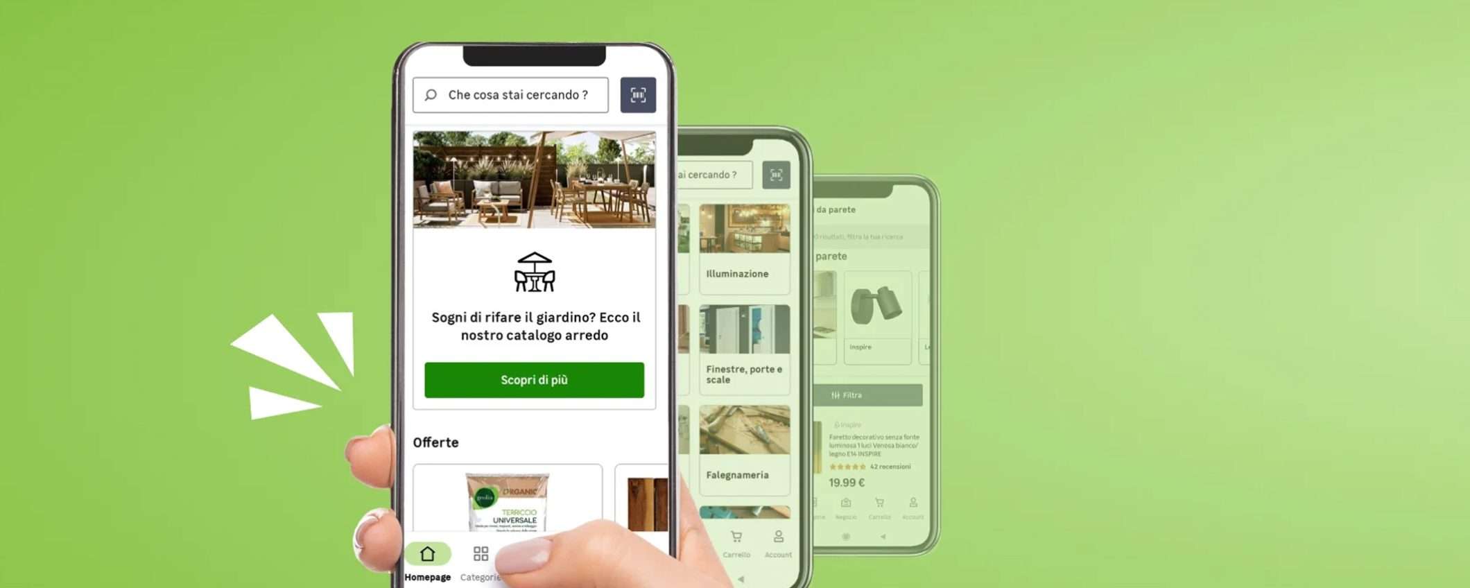 Promo Leroy Merlin: sconto del 10% per chi scarica l'app Promo Leroy Merlin: sconto del 10% per chi scarica l'app