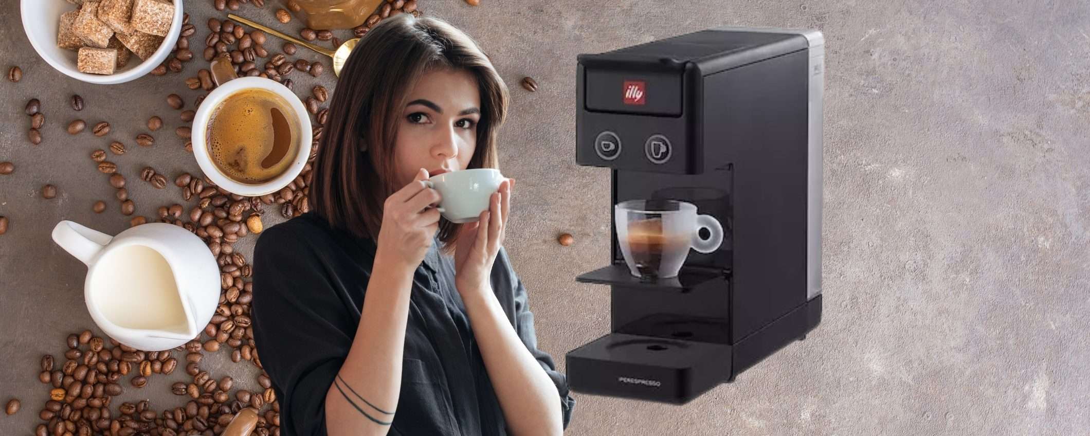 Macchina da caffè Illy Iperespresso a capsule in sconto di 45€ è un affare Macchina da caffè Illy Iperespresso a capsule in sconto di 45€ è un affare