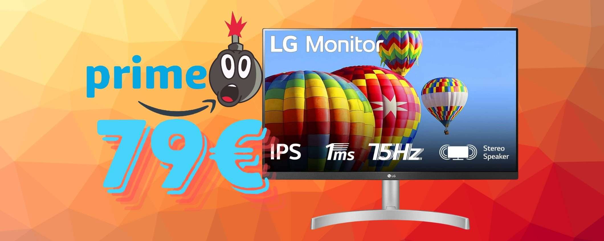 Monitor LG da 24 pollici FHD a soli 79€ è una follia (offerta prime) Monitor LG da 24 pollici FHD a soli 79€ è una follia (offerta prime)