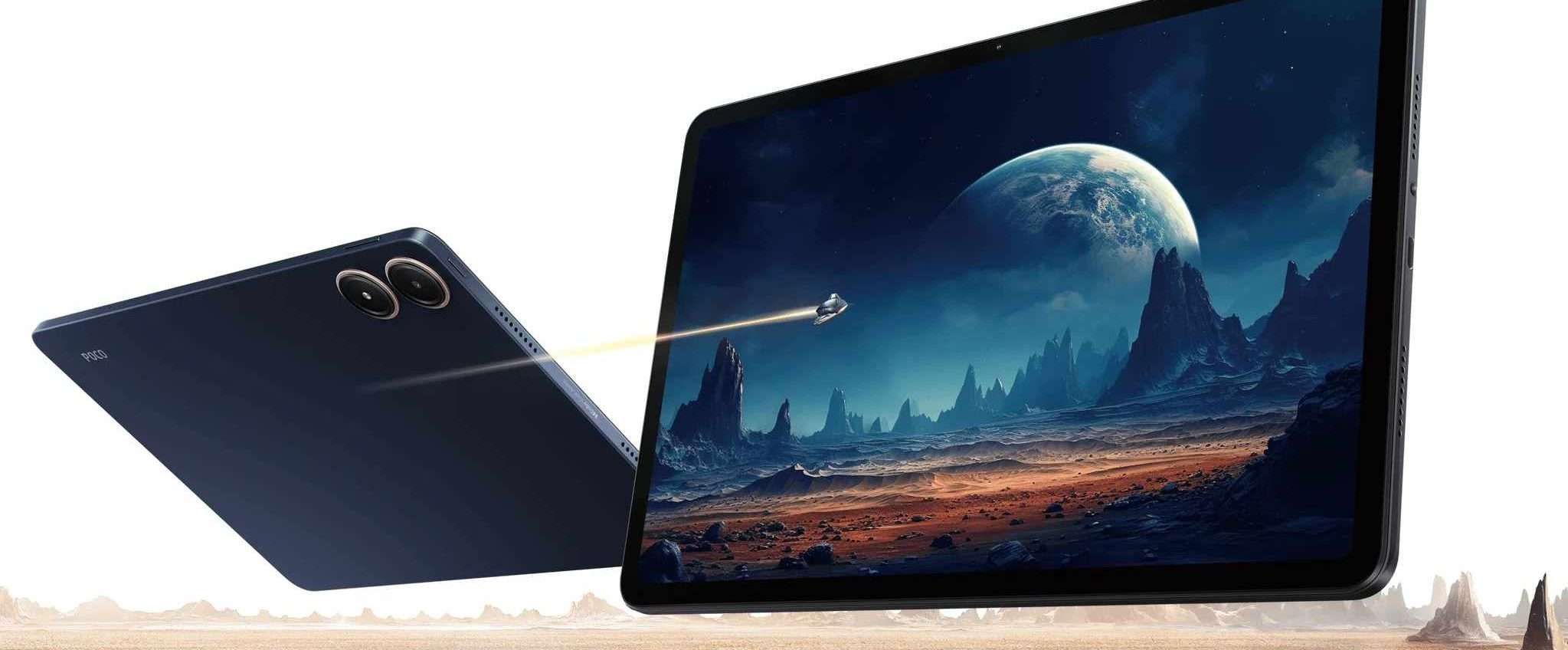 POCO Pad (8/256 GB) è il best buy dei tablet Android: costa 205€ POCO Pad (8/256 GB) è il best buy dei tablet Android: costa 205€