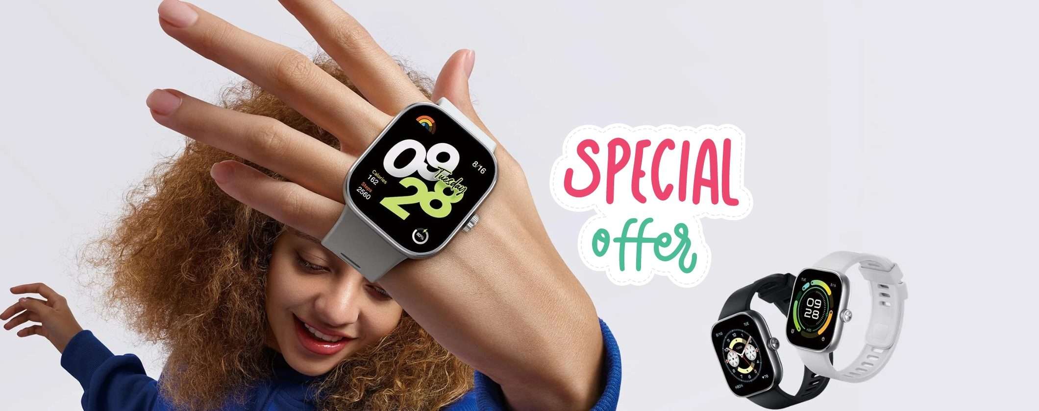 Prezzo incredibile per il Redmi Watch 4 alla Festa delle Offerte Prime Prezzo incredibile per il Redmi Watch 4 alla Festa delle Offerte Prime