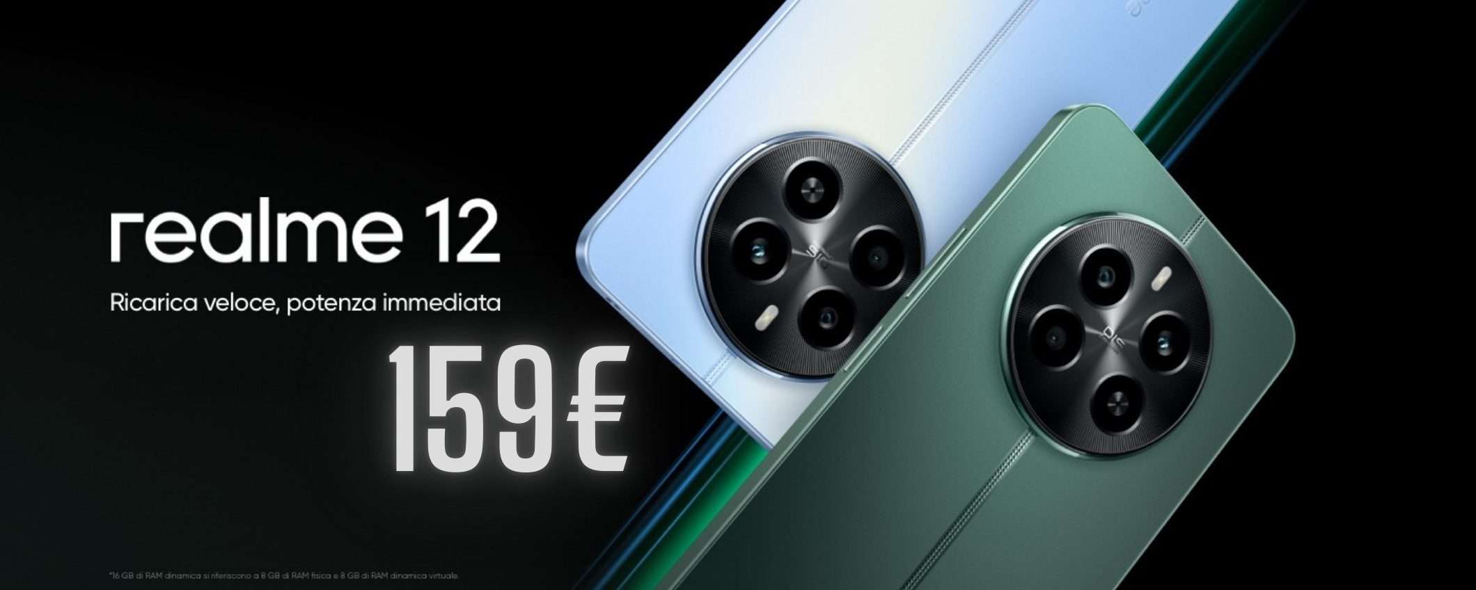 Realme 12 (8/128GB) con Snapdragon 685 e fotocamera Sony a soli 159€ Realme 12 (8/128GB) con Snapdragon 685 e fotocamera Sony a soli 159€