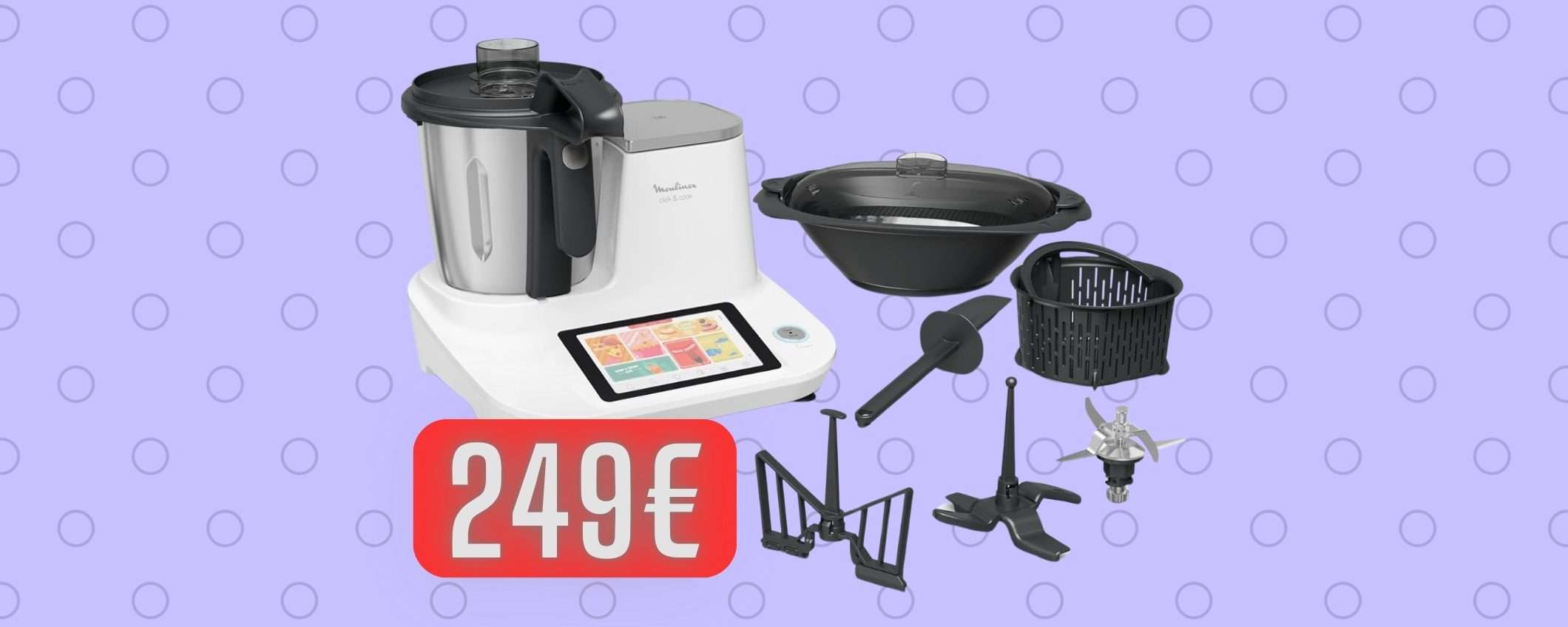 Robot da cucina come il Bimby ma dal costo nettamente inferiore Robot da cucina come il Bimby ma dal costo nettamente inferiore