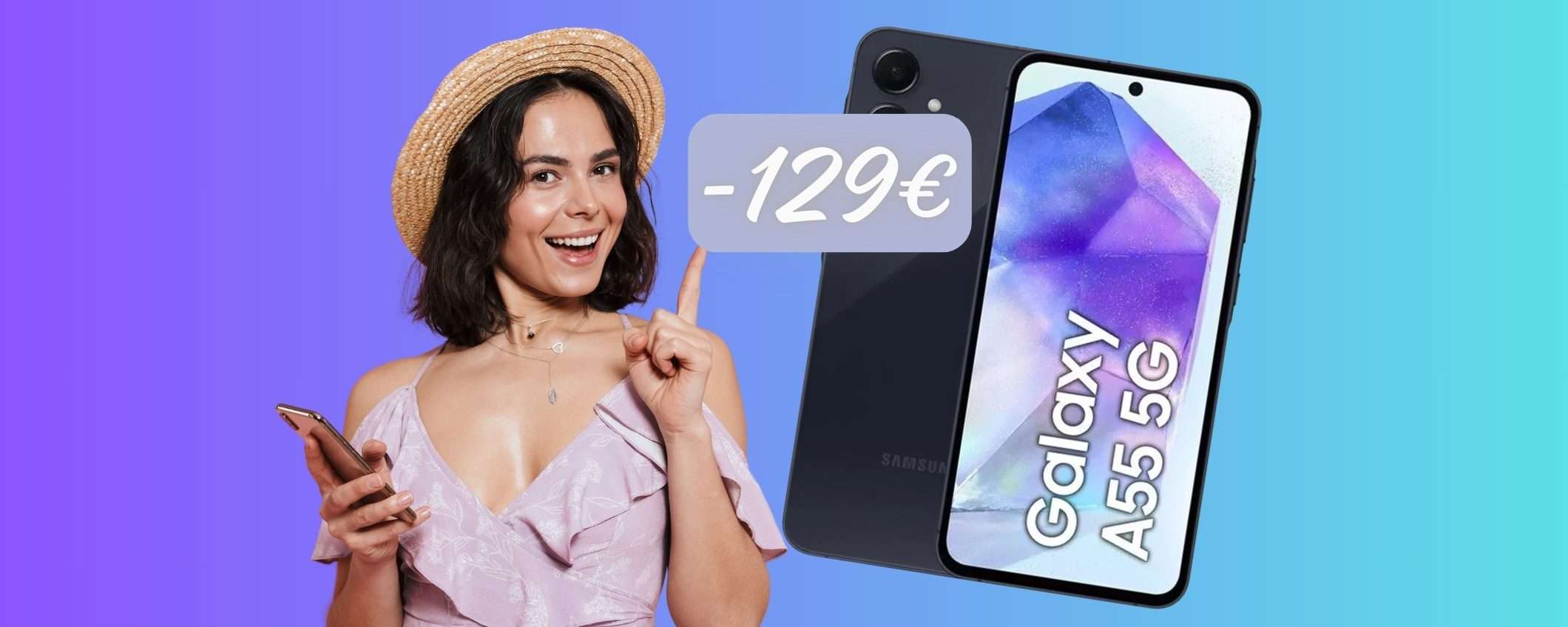 Samsung Galaxy A55 5G da 256GB è uno dei migliori medio gamma Samsung Galaxy A55 5G da 256GB è uno dei migliori medio gamma