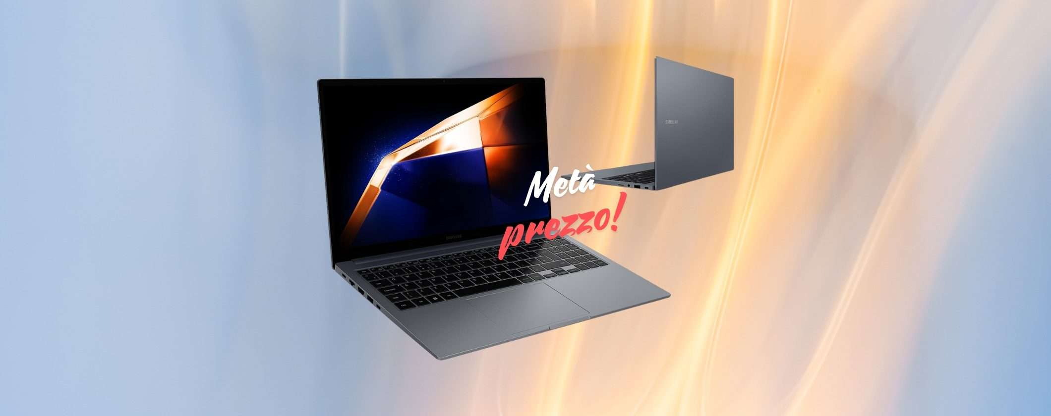 Samsung Galaxy Book4 a metà prezzo con la Festa delle Offerte Prime Samsung Galaxy Book4 a metà prezzo con la Festa delle Offerte Prime