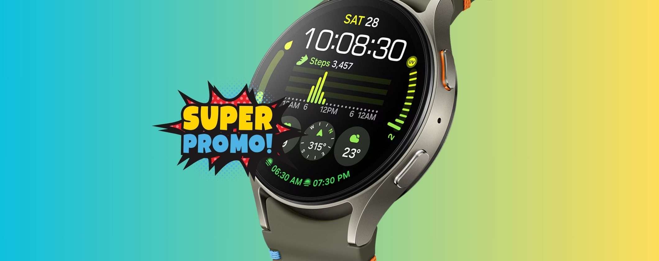 Samsung Galaxy Watch7: promo potente alla Festa delle Offerte Prime Samsung Galaxy Watch7: promo potente alla Festa delle Offerte Prime