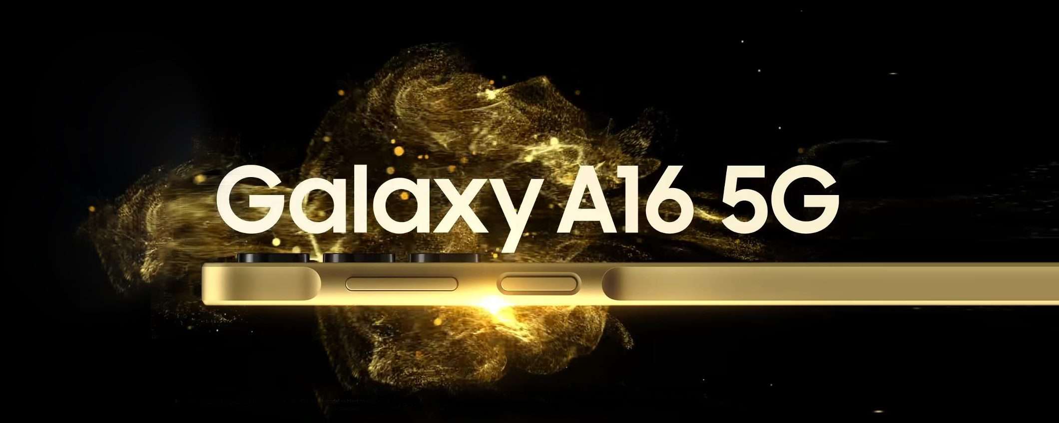 Samsung Galaxy A16 in versione oro è uno spettacolo per gli occhi Samsung Galaxy A16 in versione oro è uno spettacolo per gli occhi