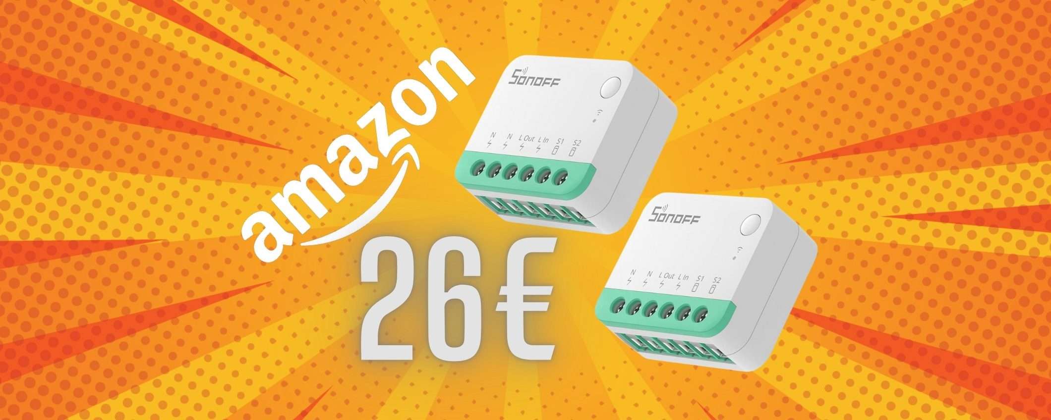 SONOFF MINIR4M (2 PZ): relè per casa intelligente in doppio sconto SONOFF MINIR4M (2 PZ): relè per casa intelligente in doppio sconto