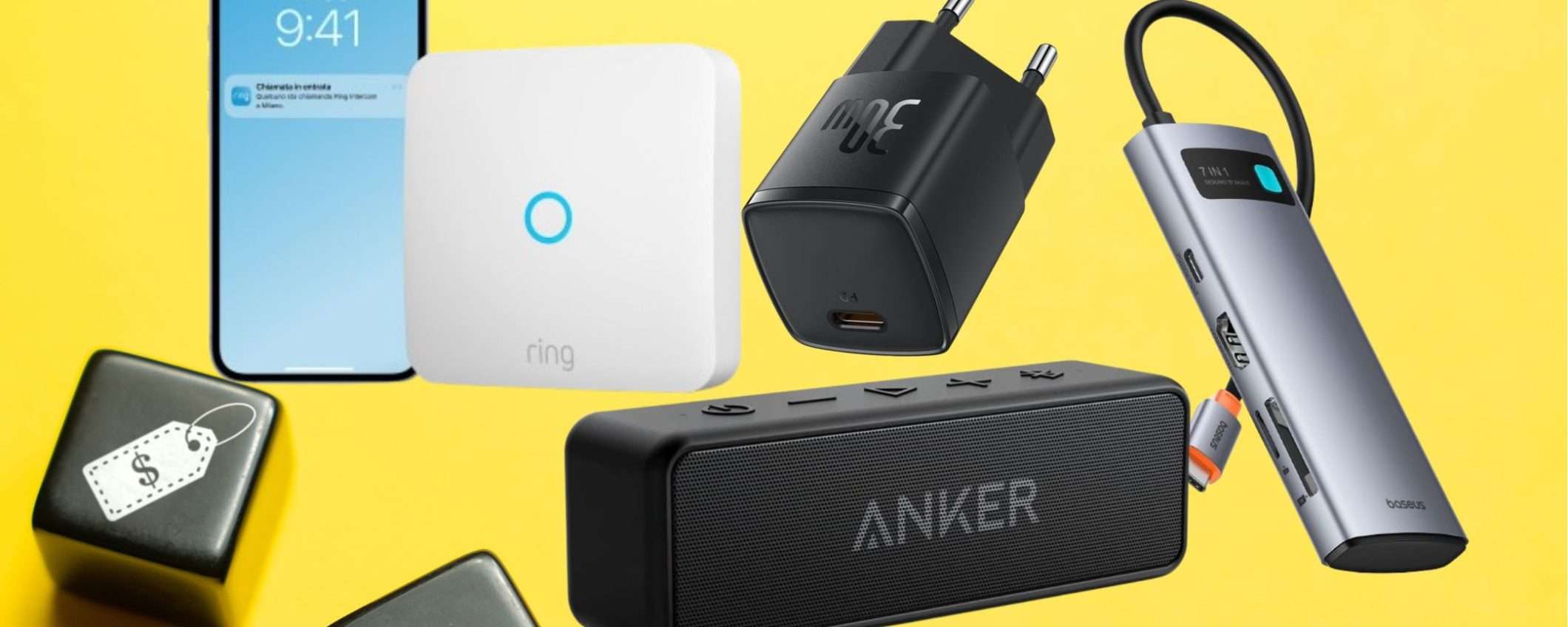 Volantino tech Amazon: 15 promo WOW scelte da noi da 6,99€ (fino a -61%) Volantino tech Amazon: 15 promo WOW scelte da noi da 6,99€ (fino a -61%)