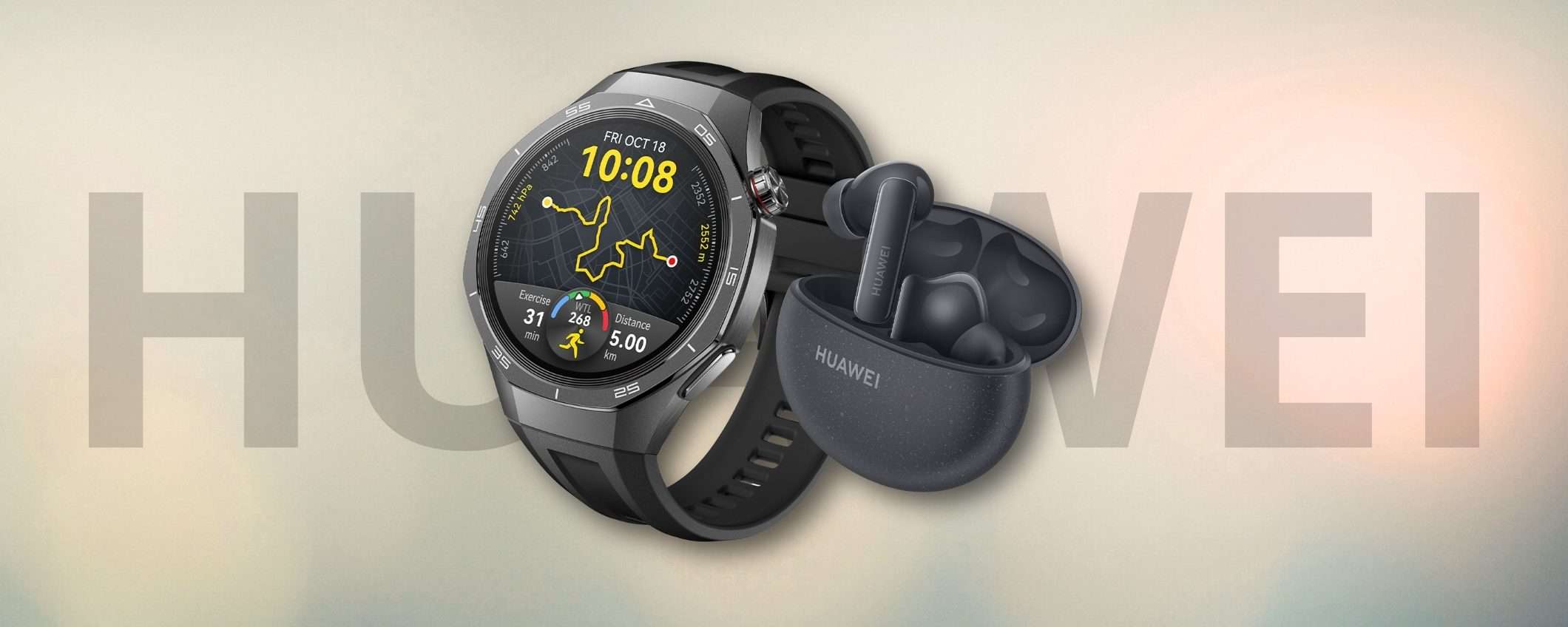 HUAWEI GT5 Pro in sconto con COUPON esclusivi: cuffie FreeBuds 5i in OMAGGIO HUAWEI GT5 Pro in sconto con COUPON esclusivi: cuffie FreeBuds 5i in OMAGGIO