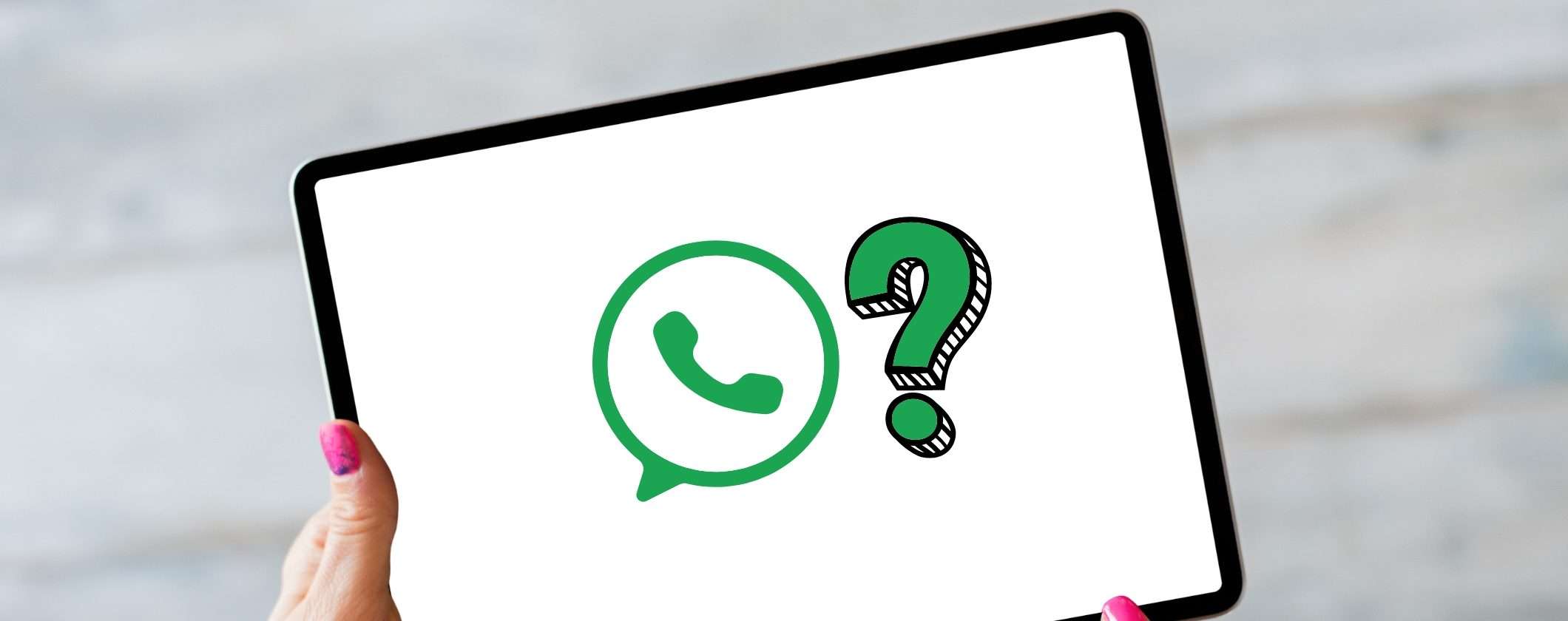 WhatsApp: che fine ha fatto l'app per iPad? WhatsApp: che fine ha fatto l'app per iPad?
