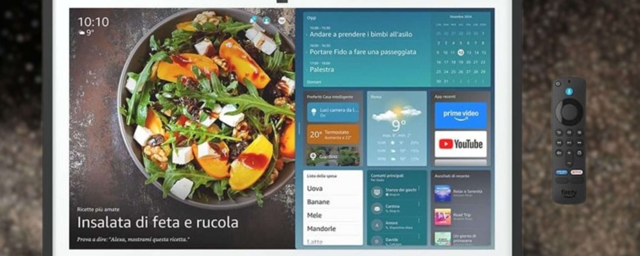 Amazon Echo Show 21 ufficiale: display intelligente XXL con Fire TV integrata Amazon Echo Show 21 ufficiale: display intelligente XXL con Fire TV integrata