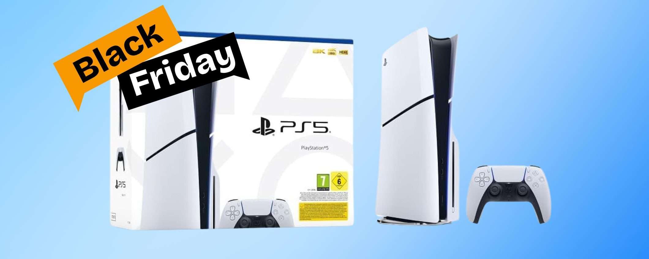Offerta Black Friday PS5 già disponibile su Amazon: è il tuo regalo di Natale Offerta Black Friday PS5 già disponibile su Amazon: è il tuo regalo di Natale