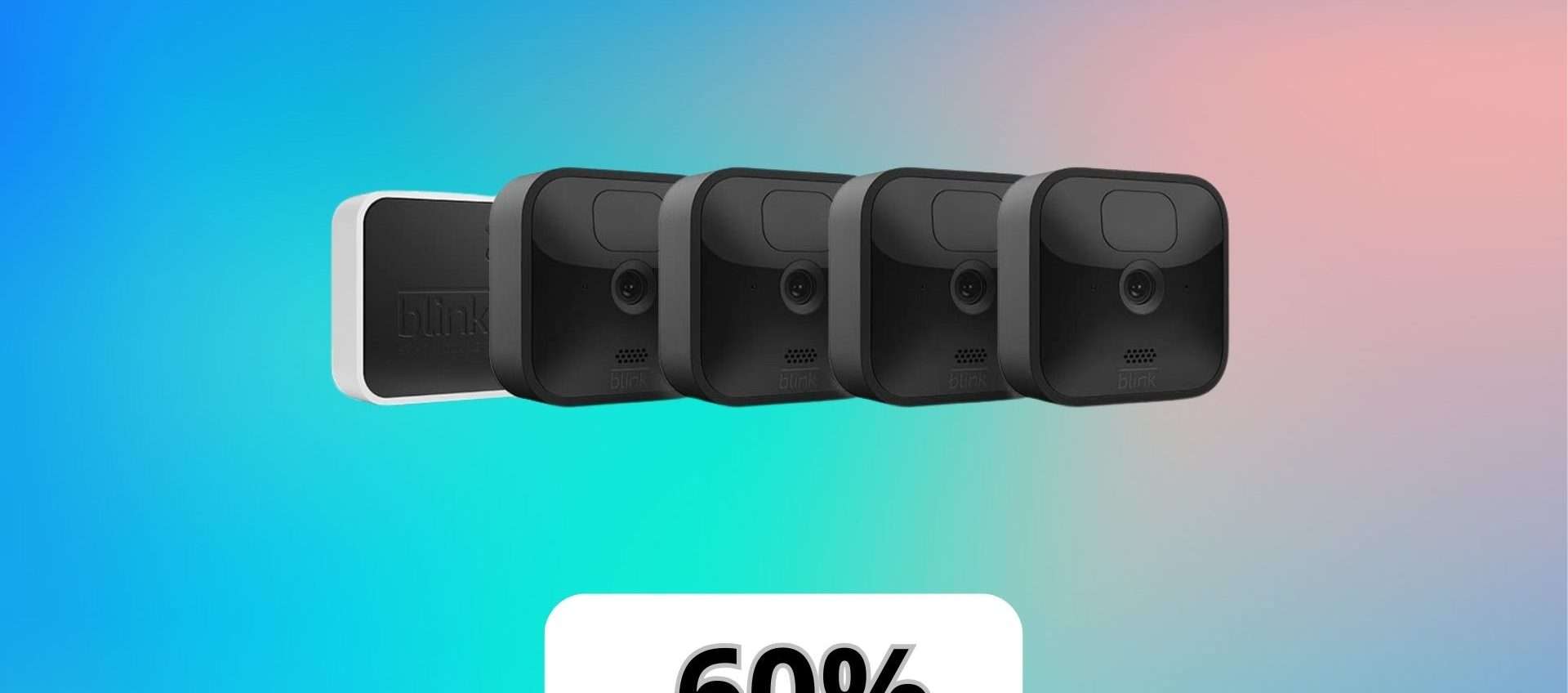 Amazon Blink Outdoor ad un prezzo folle: maxi sconto 60% sul bundle da quattro Amazon Blink Outdoor ad un prezzo folle: maxi sconto 60% sul bundle da quattro