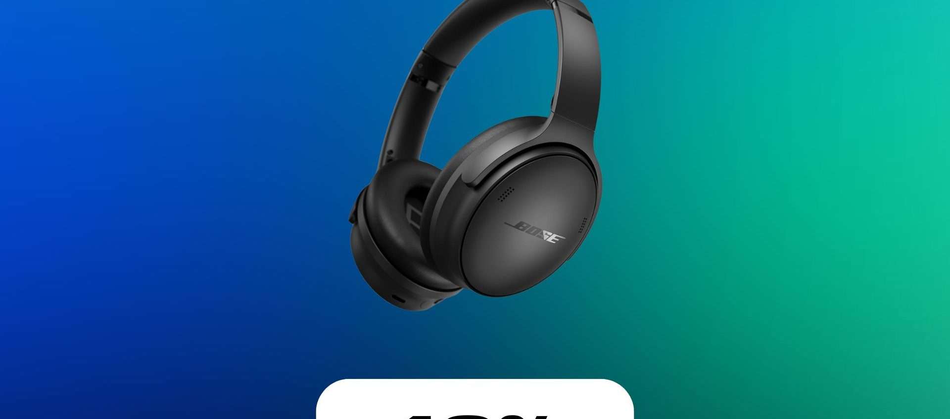 Black Friday: maxi-sconto del 48% sulle Bose QuietComfort Black Friday: maxi-sconto del 48% sulle Bose QuietComfort