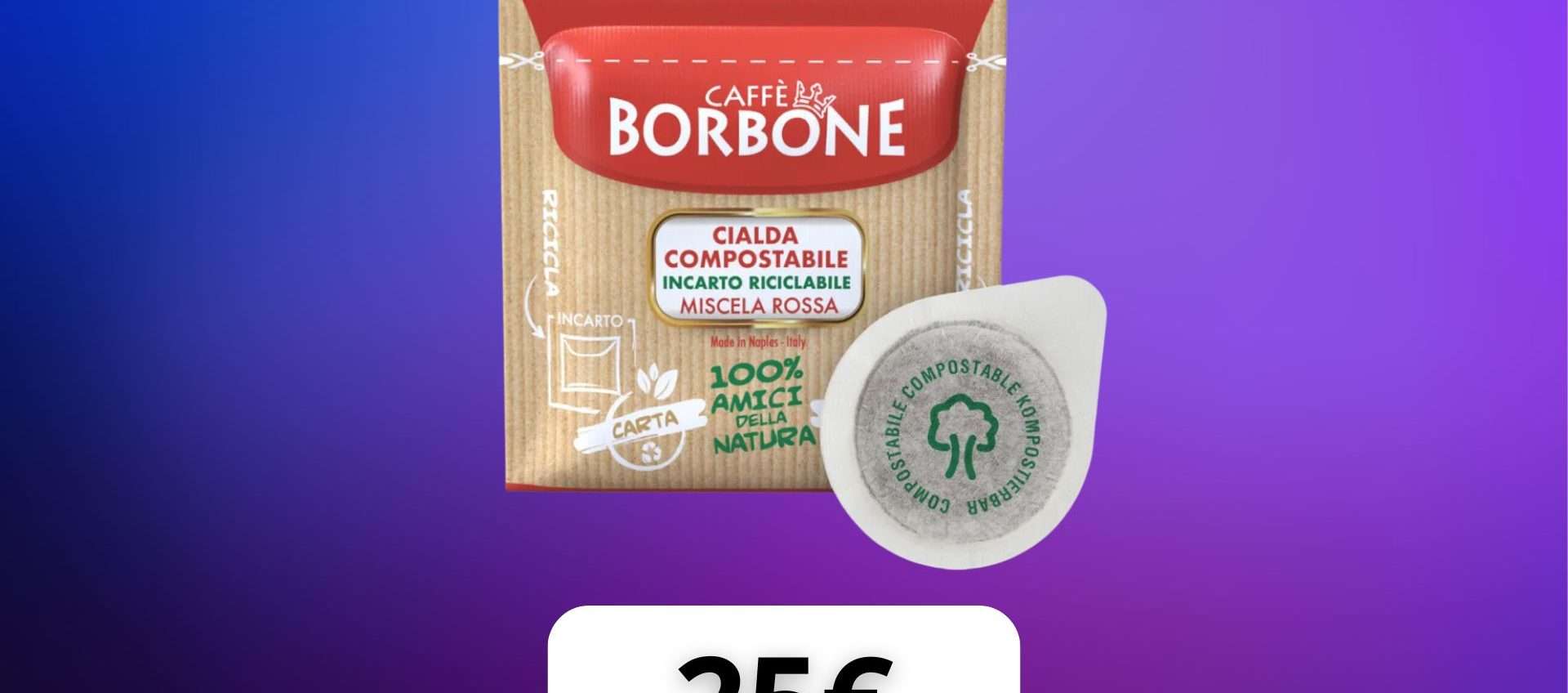 150 cialde Caffè Borbone miscela rossa a soli 25€: corri su eBay a fare scorta 150 cialde Caffè Borbone miscela rossa a soli 25€: corri su eBay a fare scorta