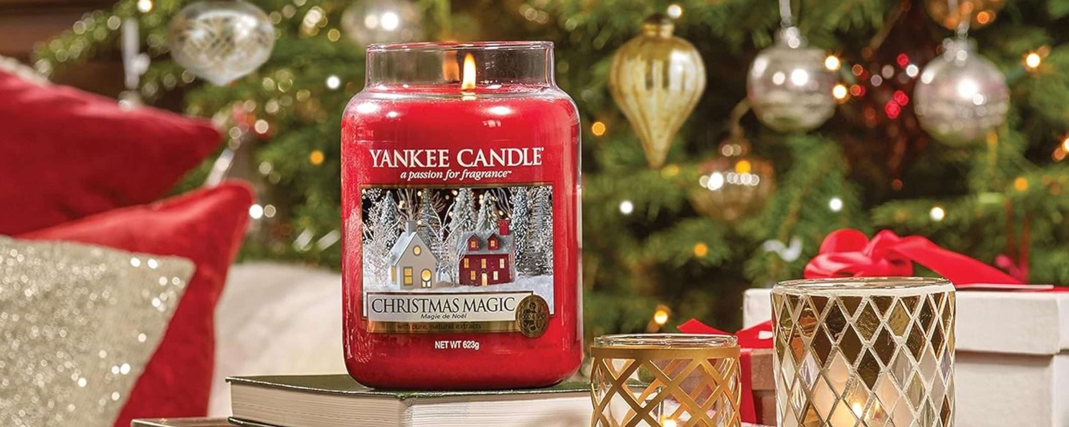 Candela natalizia profumata Yankee Candle in maxi offerta per il Black Friday (-43%) Candela natalizia profumata Yankee Candle in maxi offerta per il Black Friday (-43%)