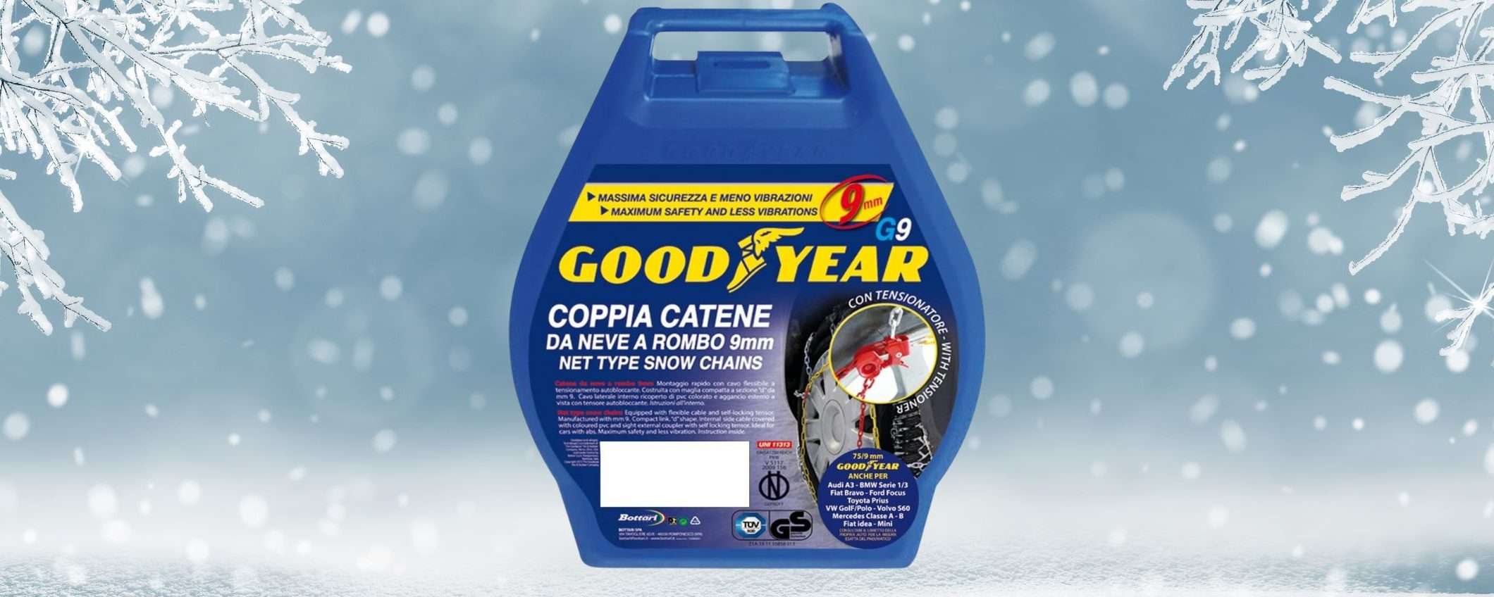 Catene da neve Goodyear in offerta su Amazon: l'affare al momento giusto Catene da neve Goodyear in offerta su Amazon: l'affare al momento giusto