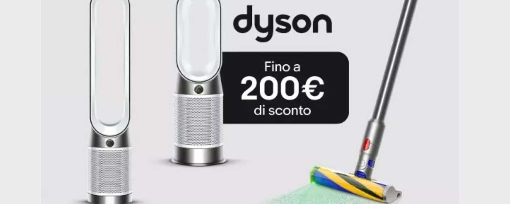 Dyson in SVENDITA TOTALE: fino a 200€ di sconto sui prodotti più desiderati Dyson in SVENDITA TOTALE: fino a 200€ di sconto sui prodotti più desiderati