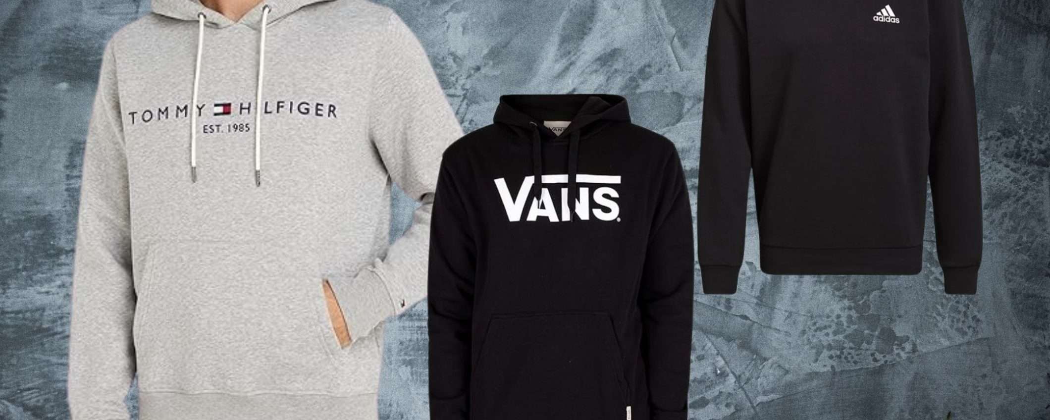 Felpe firmate da 25€ su Amazon: Adidas, Puma, Vans e non solo in SVENDITA