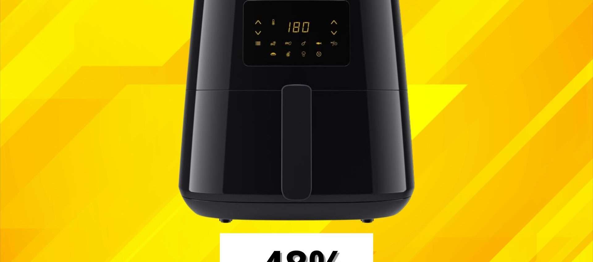 Philips Serie 3000 XL: l'imperdibile friggitrice ad aria con il 46% di sconto Philips Serie 3000 XL: l'imperdibile friggitrice ad aria con il 46% di sconto